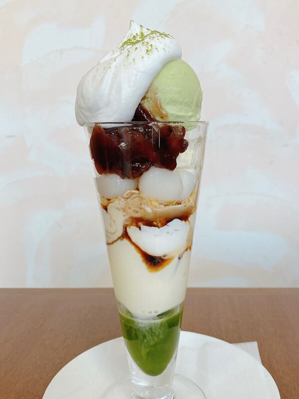 抹茶パフェ